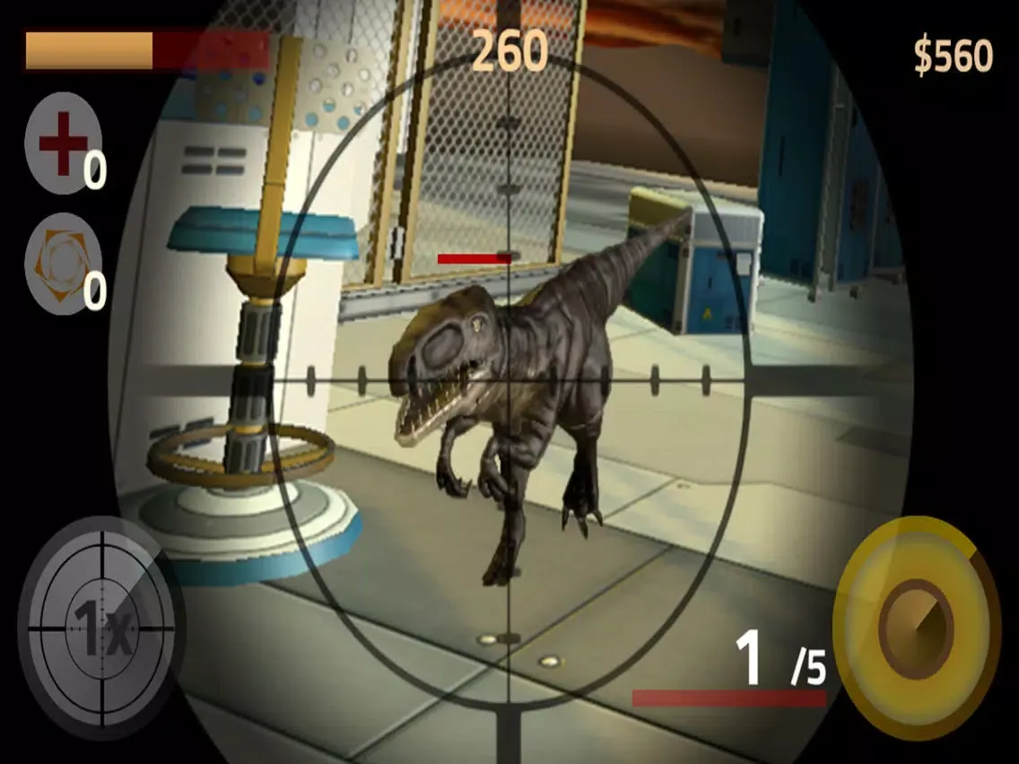 Скриншоты Dinosaur Jurassic Killer Hunter Dino Shooting Adventure iPad 