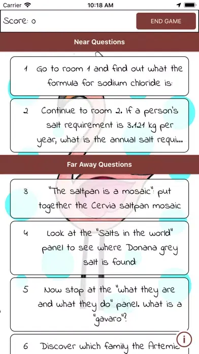 Ảnh chụp màn hình của Cervia salt game