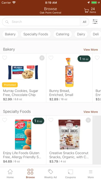 Zrzuty ekranu Oak Point Fresh Market