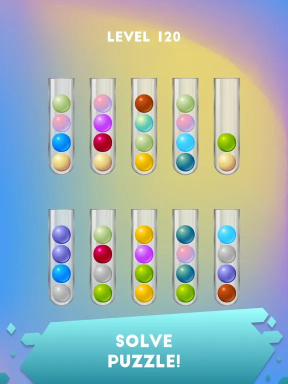 Ball Sorting: Sort Puzzle Game iPad  Screenshots