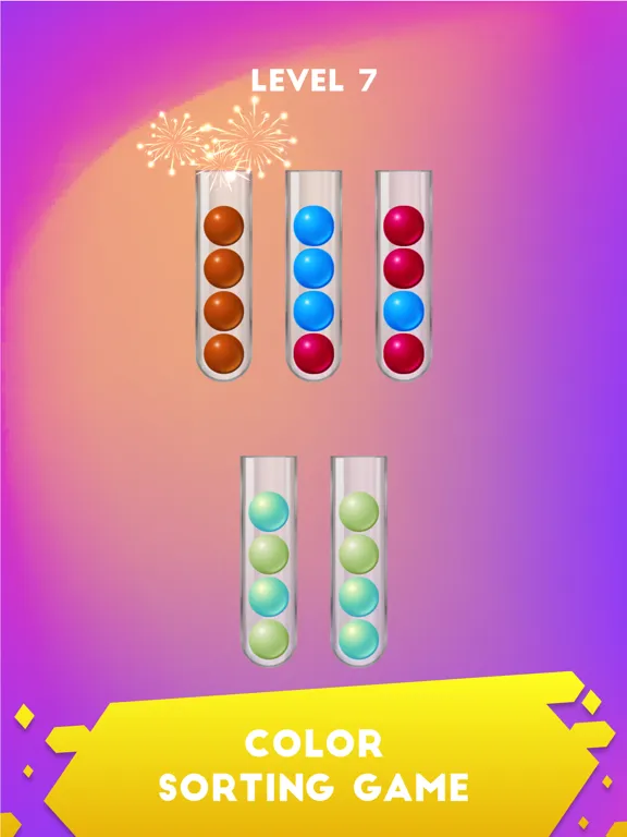 Ball Sorting: Sort Puzzle Game iPad  Screenshots