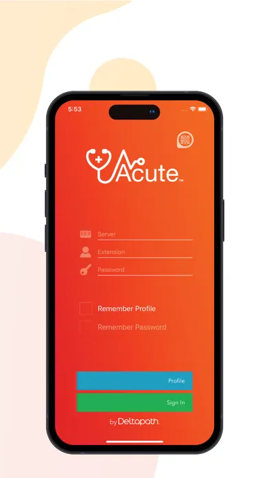 ภาพหน้าจอของ Deltapath Acute