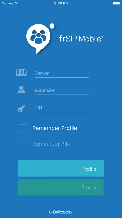 frSIP Mobile (Legacy Support)应用截图