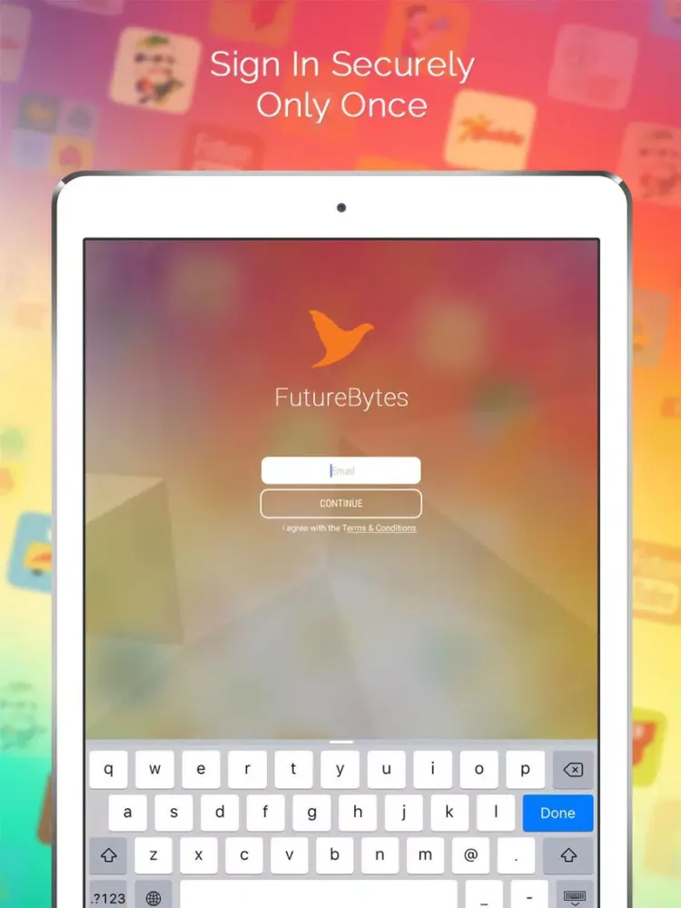 FutureBytes iPad  Ekran Görüntüleri