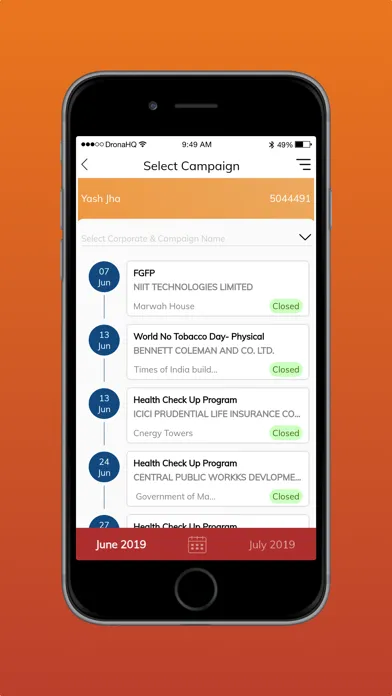 Captures d'écran de iHealthCheck