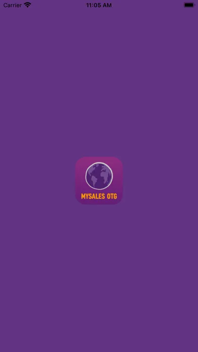 Capturas de tela do MySales OTG