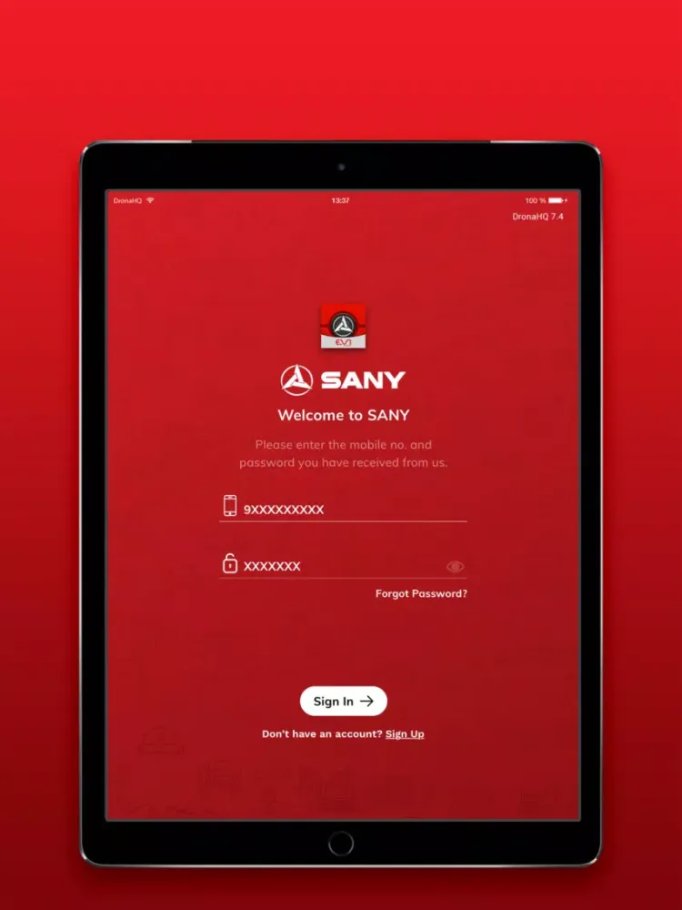 تصاویر SANY EVI iPad 