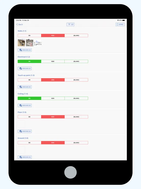 Deltek ArchiSnapper iPad 应用截图