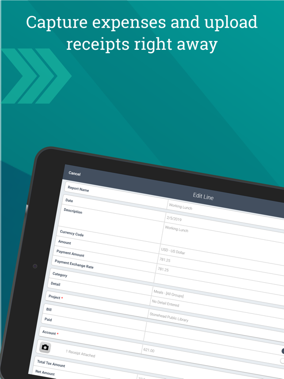 صور Deltek T&E for Vantagepoint iPad 