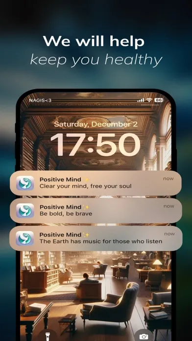 Zrzuty ekranu Positive Mind - Manifest
