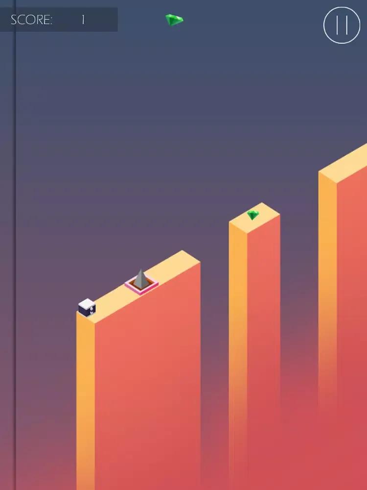 Скриншоты Deluxe Jump: Tile Cube Jumper iPad 