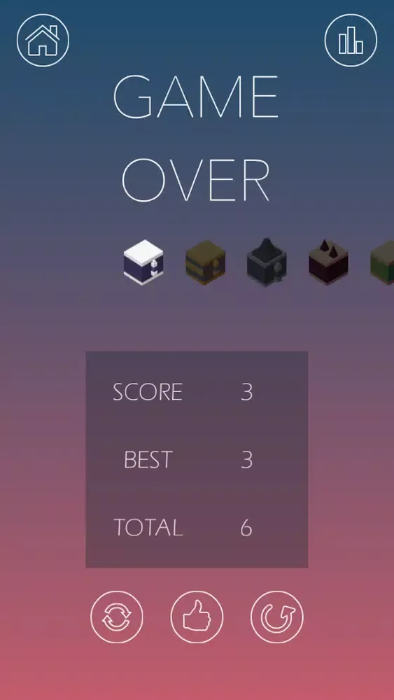 Скриншоты Deluxe Jump: Tile Cube Jumper