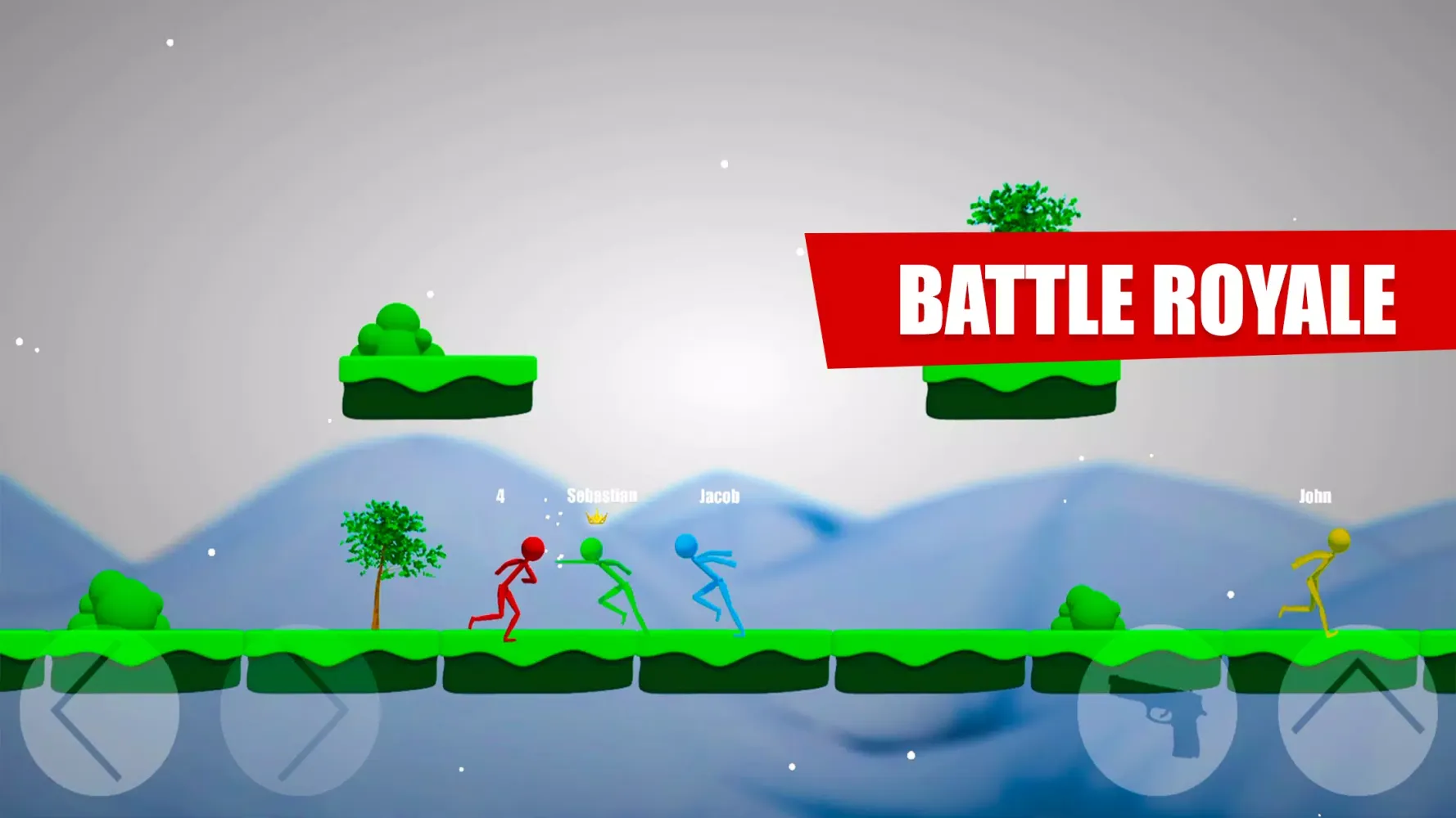 Stickman Fight Epic War Battle سکرین شاٹس