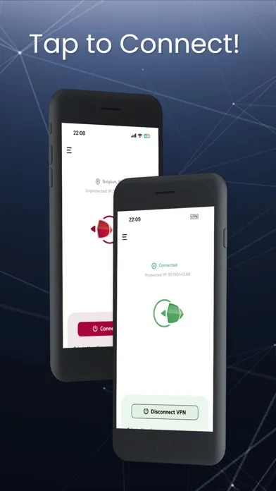 Captures d'écran de Start VPN: Fast & Secure VPN