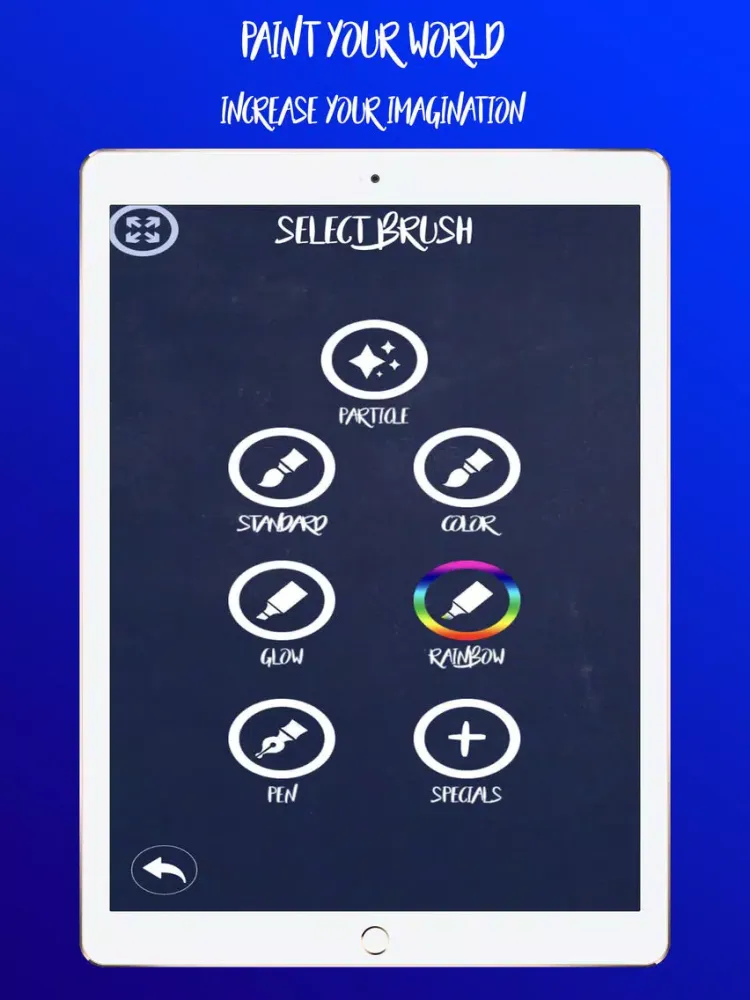 Tangkapan skrin Draw In The Air iPad 