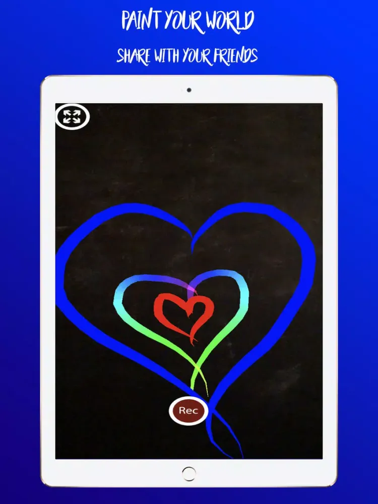 Tangkapan skrin Draw In The Air iPad 