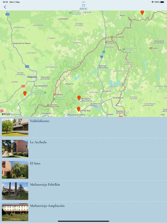 Скриншоты DEMAC iPad 
