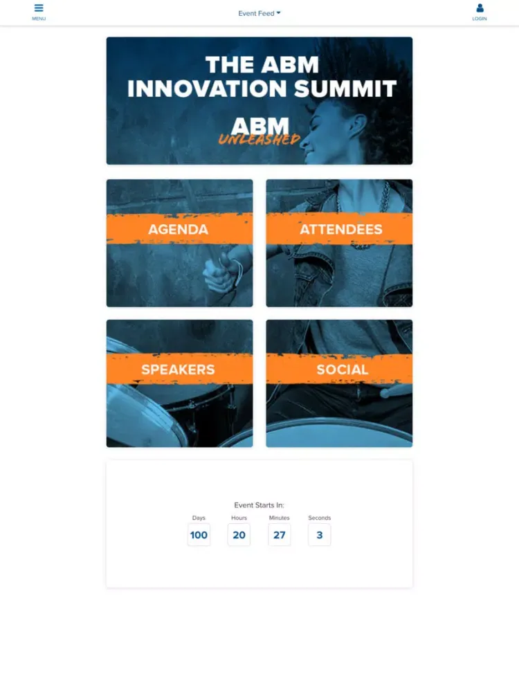 ABM Innovation Summit iPad  Screenshots