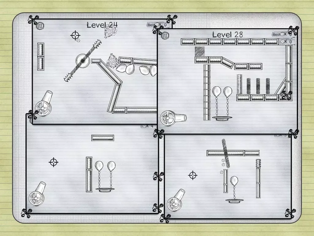 Doodle Cannon Blast iPad 应用截图
