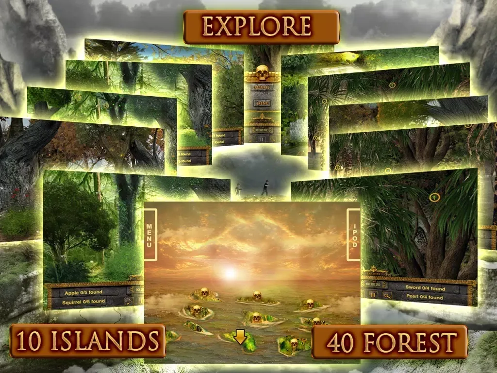Capturas de pantalla de Lost in the Amazon iPad 