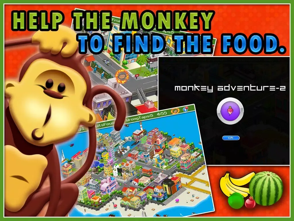 Monkey Adventure 2 iPad  スクリーンショット