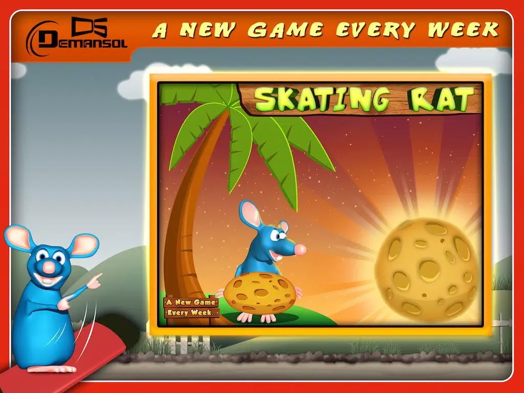 تصاویر Skating Rat iPad 
