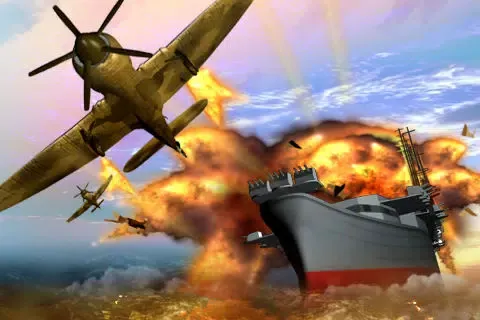 ภาพหน้าจอของ Warship: Flight Deck Jam Lite
