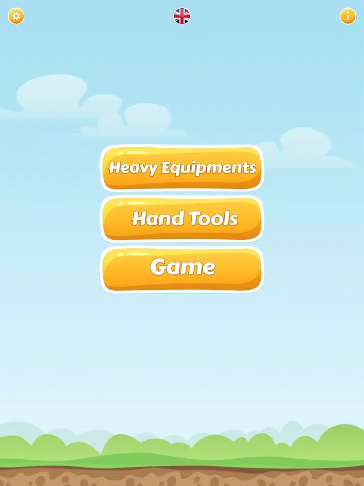 Tangkapan layar Heavy Equipments iPad 