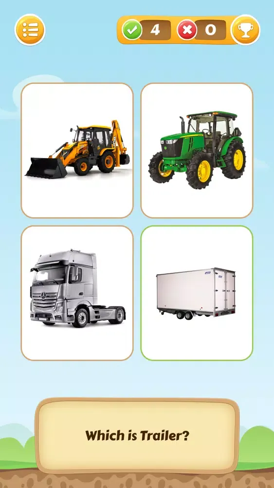 Tangkapan layar Heavy Equipments
