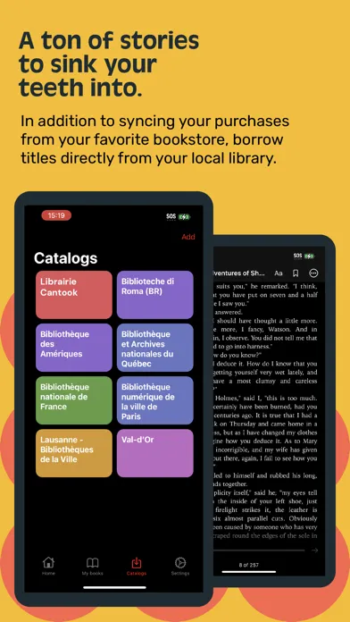 Cantook by Aldiko Screenshots