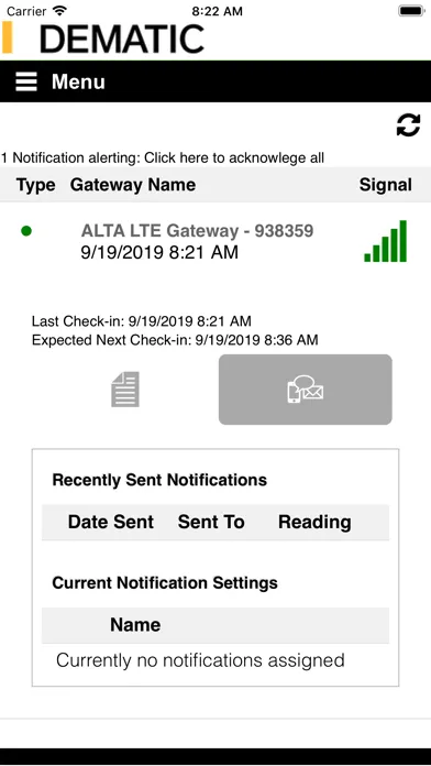 Dematic IoT Mobile स्क्रीनशॉट