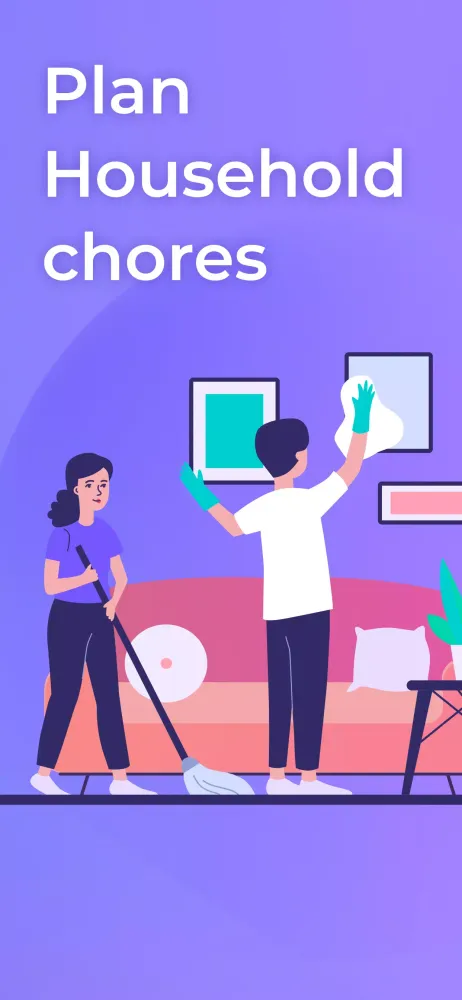 Housekeeping Сhores tracker स्क्रीनशॉट