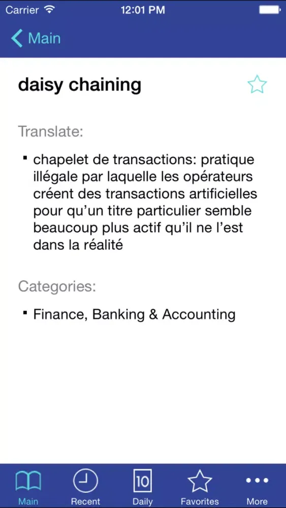 ภาพหน้าจอของ Libertuus Business Terms EN-FR