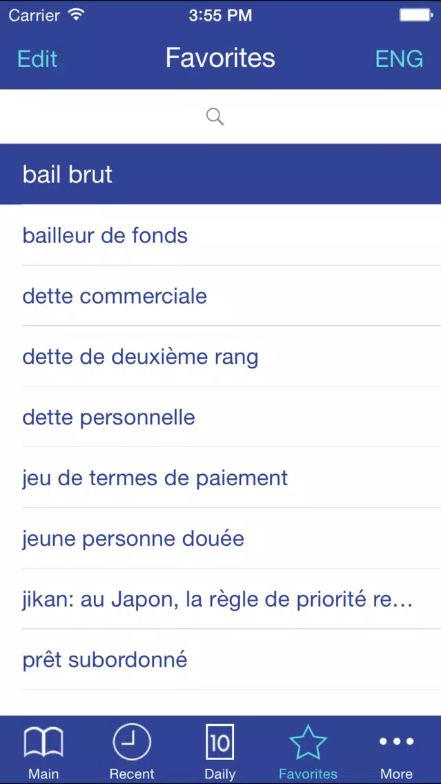Captures d'écran de Libertuus Finance Terms EN-FR