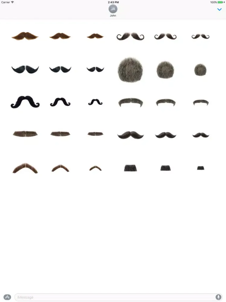 Zrzuty ekranu Mestache – Bomb Your Friends Selfies iPad 