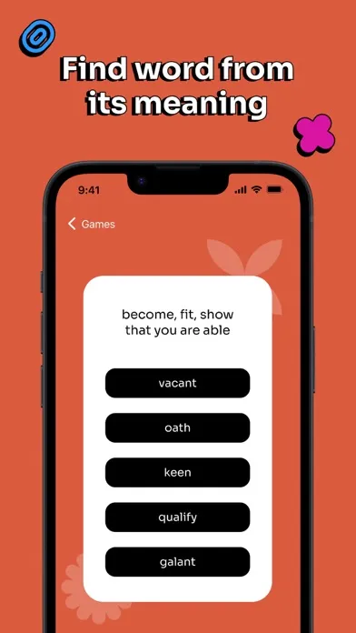 Capturas de tela do Improve Vocabulary: 504