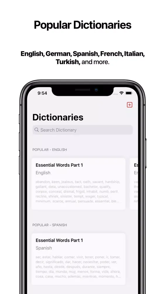 Captures d'écran de Vocab: Language Vocabulary