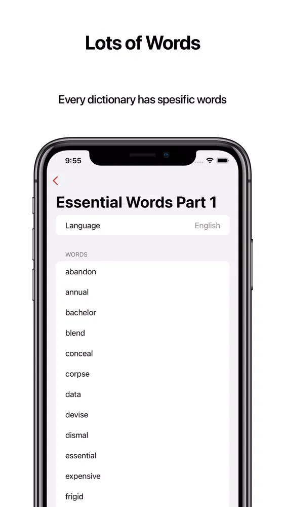 Captures d'écran de Vocab: Language Vocabulary