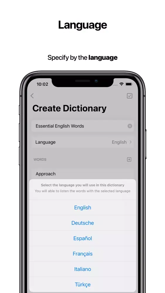 Captures d'écran de Vocab: Language Vocabulary