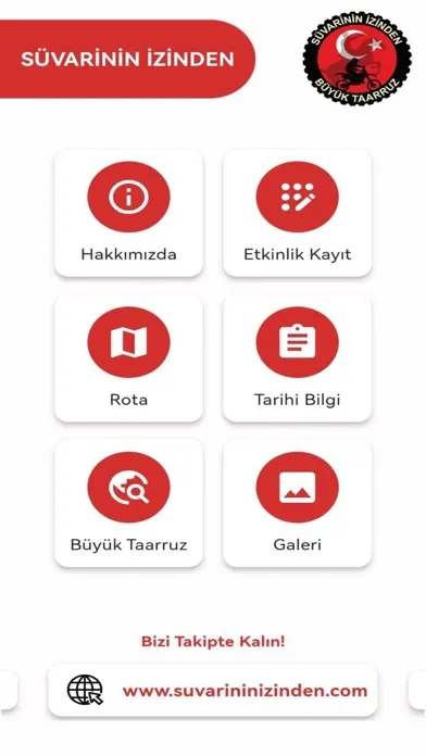 Tangkapan skrin Süvarinin İzinden