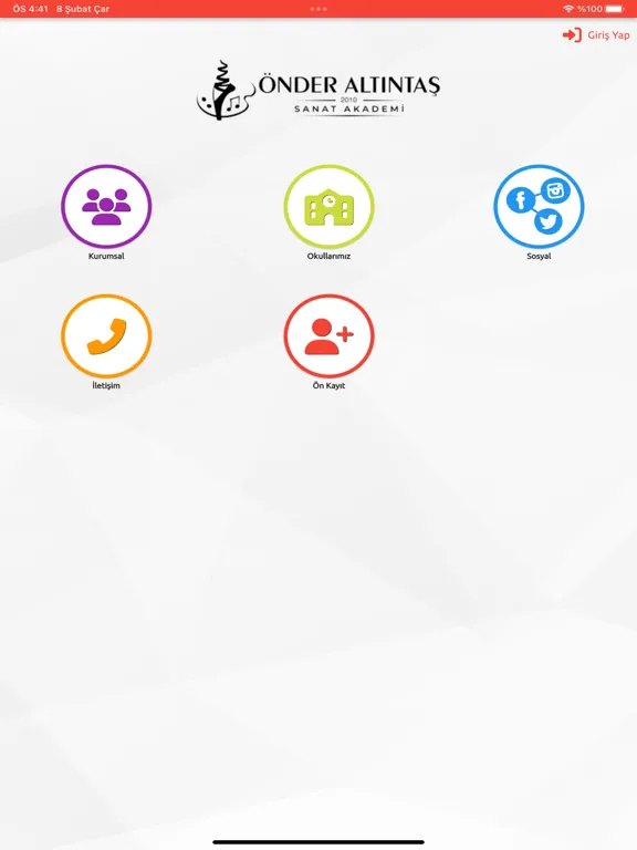 تصاویر Önder Altıntaş Sanat Akademi iPad 
