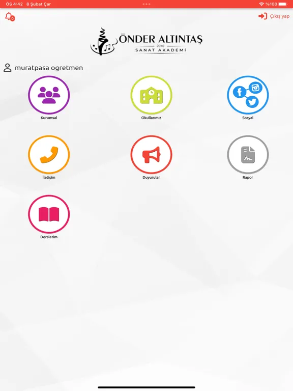 تصاویر Önder Altıntaş Sanat Akademi iPad 