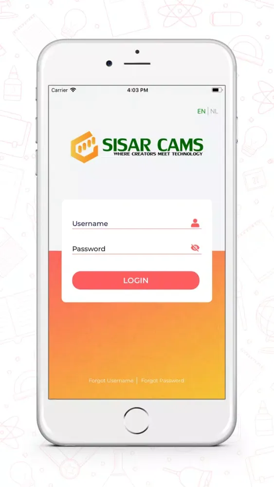 SISAR-CAMS スクリーンショット