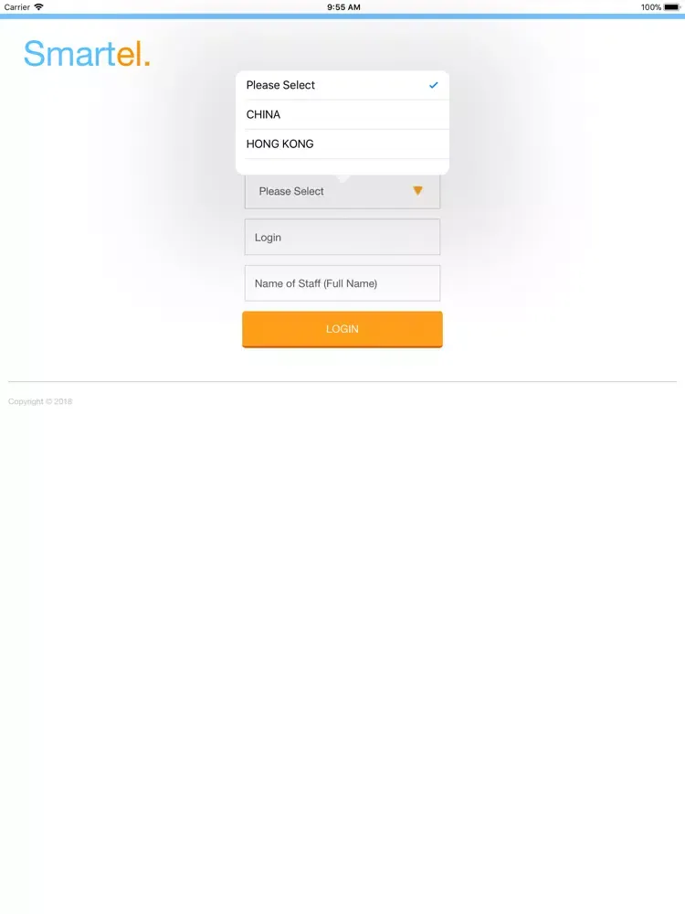 Smartel Platform iPad  Screenshots
