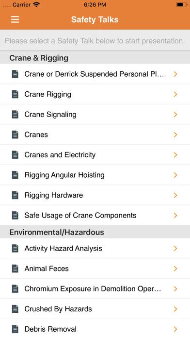 Скриншоты NDA Safety App