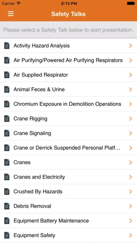 Zrzuty ekranu NDA Safety App