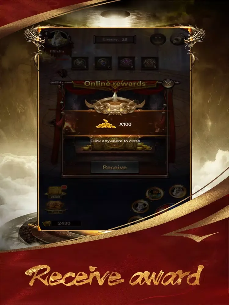 Tangkapan layar Demon Cave Battle Stand alone iPad 
