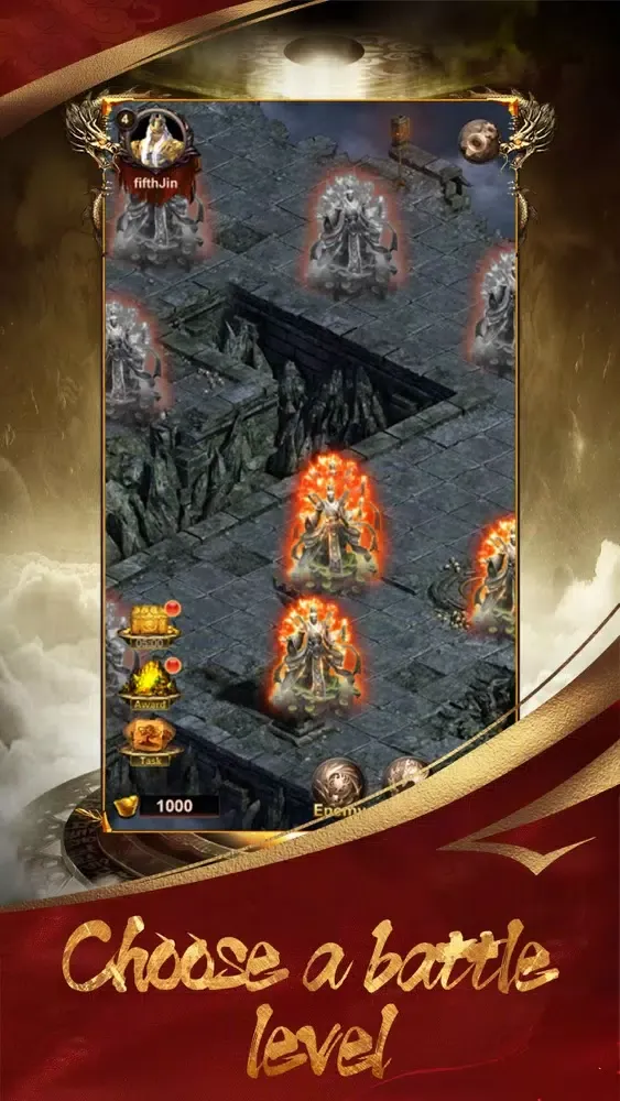 Tangkapan layar Demon Cave Battle Stand alone