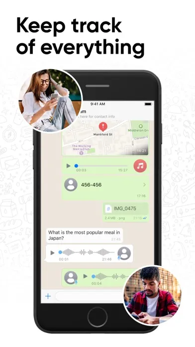 ภาพหน้าจอของ WA Dual Messenger: Second Web