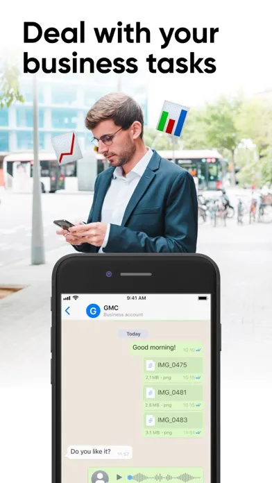 ภาพหน้าจอของ WA Dual Messenger: Second Web